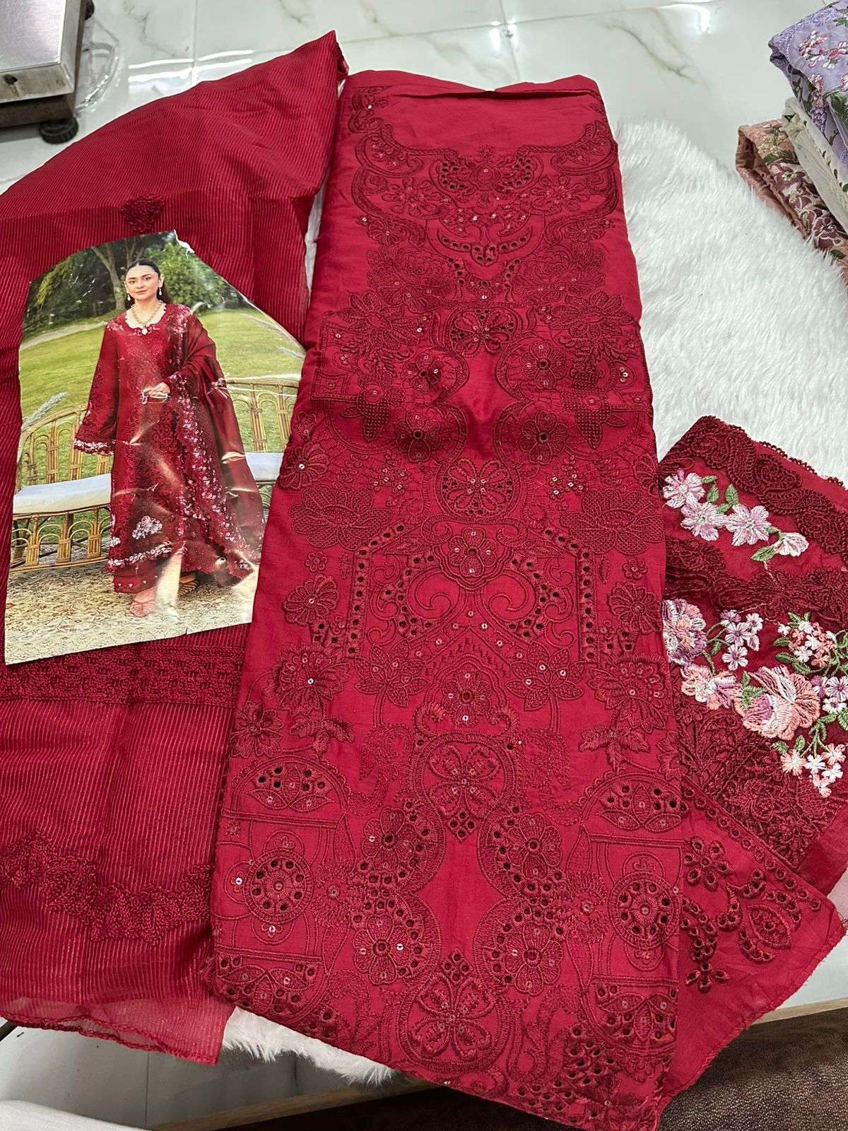 Falah Premium Cotton Collection Code - 26054 By Falah Designer Suits